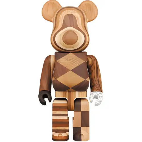 BE@RBRICK X karimoku 400% mixed MIX trendy doll 28cm