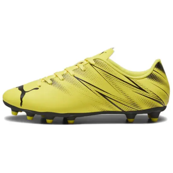 PUMA Attacanto Soccer Shoes Men Low-Top Yellow Black