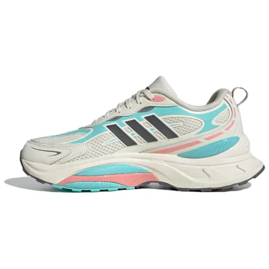 Adidas MTS PRO Running Shoes Unisex Low-Top Ivory/Gray/Shimmery Yellow Blue