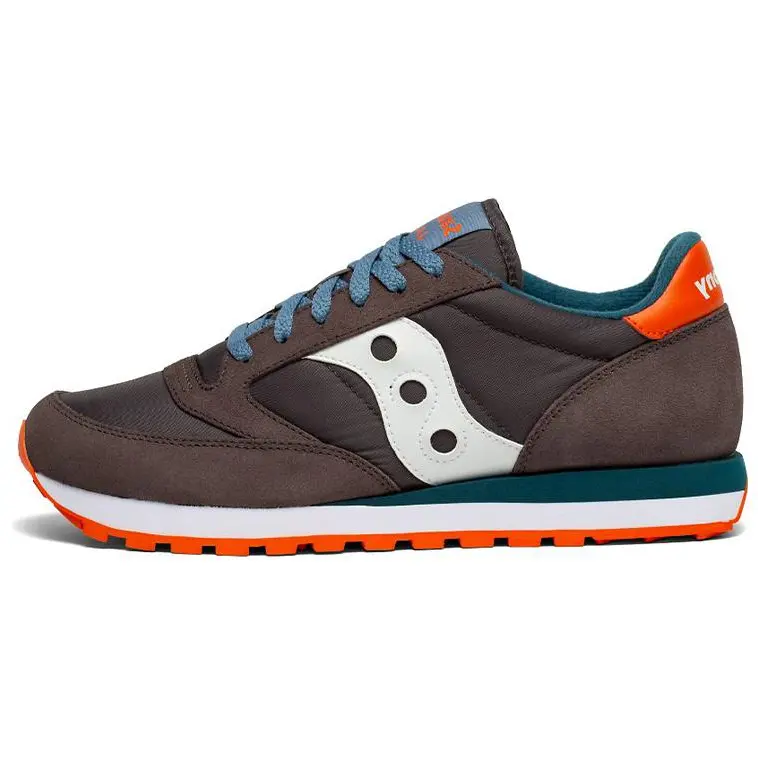 Saucony Jazz Original Running Shoes Men's Low Top Black/Brown/Blue