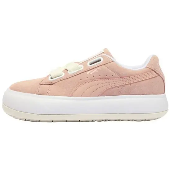 PUMA SUEDE MAYU Skateboard Shoes Women's Low-Top Pink/White