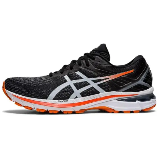 Asics GT 2000 9 4E Wide 'Black White Orange'