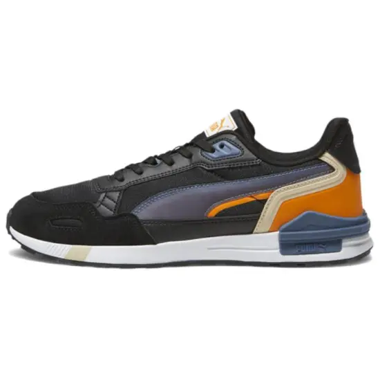 PUMA Graviton Tera Anti-Slip Wear-Resistant Low-Top Casual Shoes Unisex Black