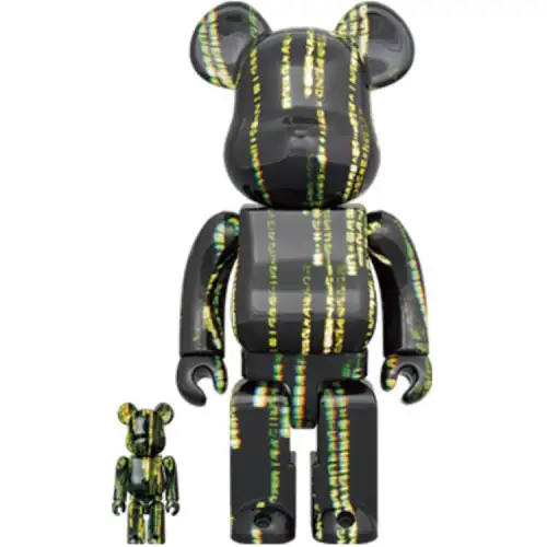 BE@RBRICK 100%400% The Matrix 4 Reboot Trendy Figure 7cm/28cm