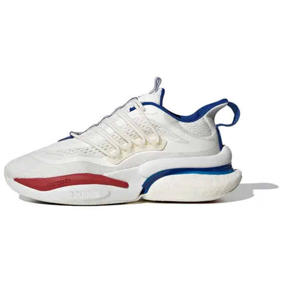 Adidas Kansas Alphaboost V1 Off White Team Power Red