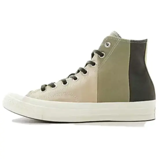 Chuck 70 Converse High 'Patchwork Suede - Nutty Granola Green'