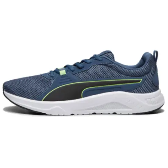 PUMA FTR Connect Anti-Slip And Wear-Resistant Breathable Low-Top Training Shoes Unisex Blue-Green-Black
