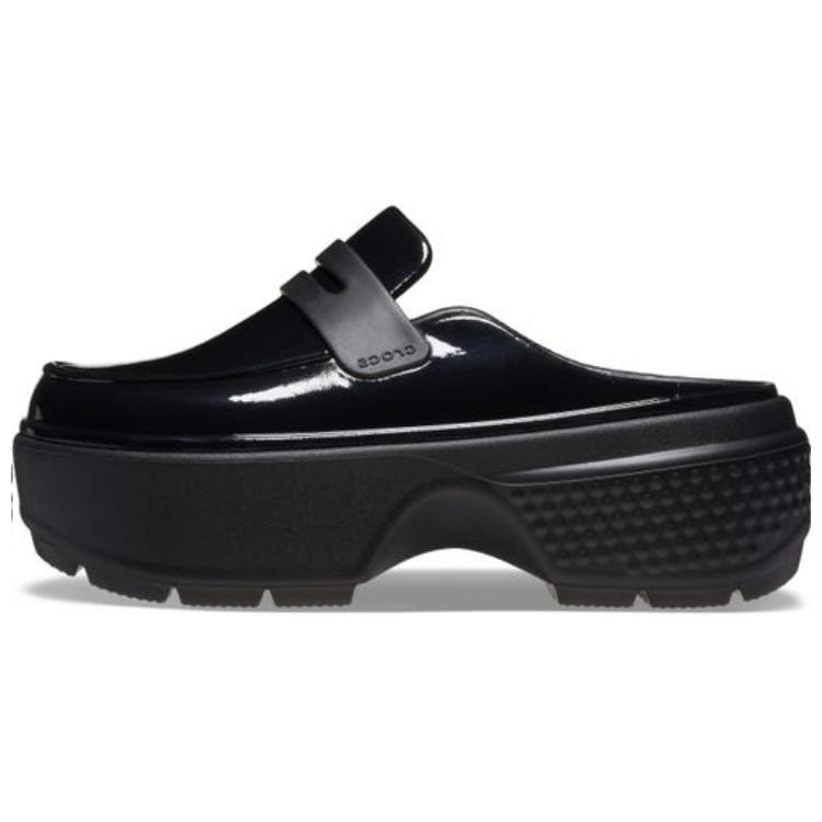 Crocs Crocs, fashionable comfortable black slippers for men and women