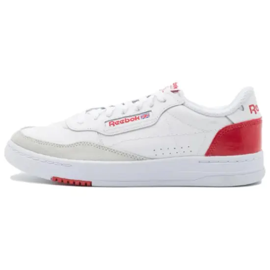 Reebok Court Peak Cushioning Wear Resistant Low Top Skateboard Shoes Women's White