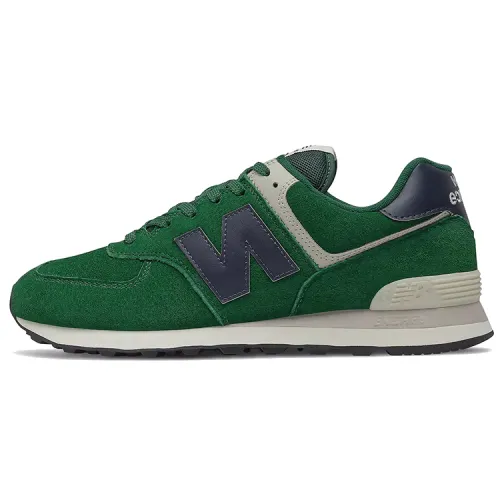 New Balance NB 574 Running Shoes Men's Low Top Green/Black/White