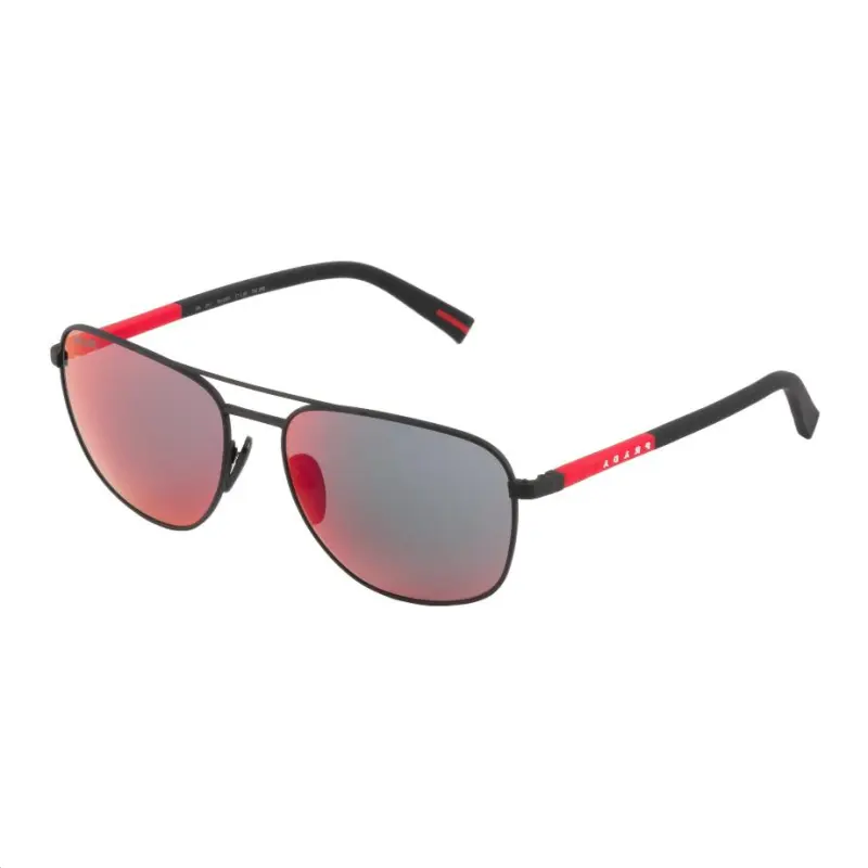 PRADA Metal Butterfly Sunglasses Men's Black