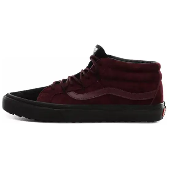 Vans SK8 Skateboarding Shoes Unisex Mid-top Red/Black