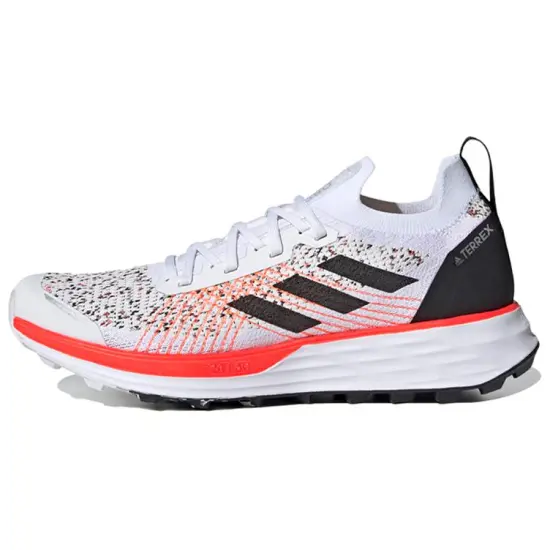 Adidas Terrex Two Running Shoes Men Low-top White/Pink/Black