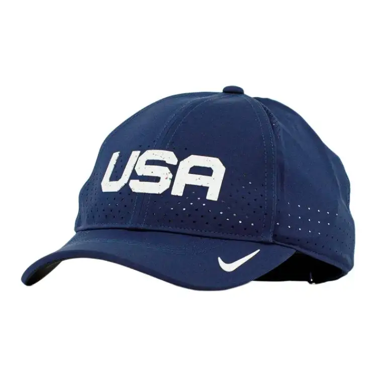 Nike Polyester Baseball Caps Unisex Dark Blue