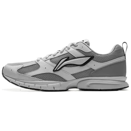 LINING R037 Running Shoes Men Low-Top Brick Gray/Slate Gray