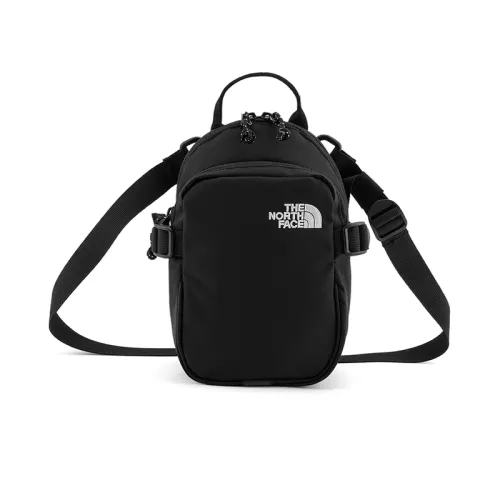 THE NORTH FACE 3L One Shoulder Crossbody Portable Outdoor Bag Polyester Black Unisex