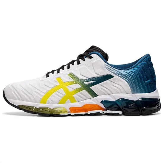 Asics Gel-Quantum 360 5 Running Shoes Men Low-top White/Royal Blue