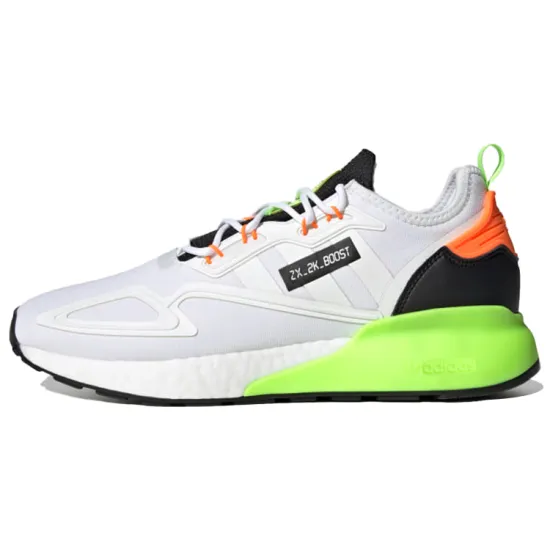 Adidas Originals Zx 2K Boost Cloud White Green