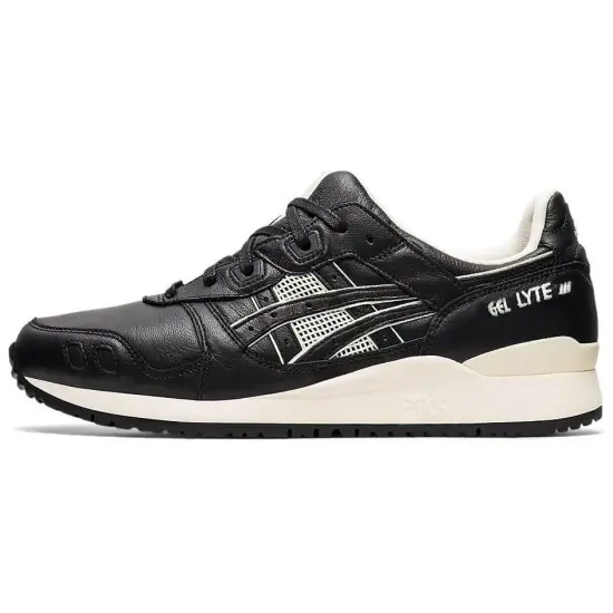 Asics Gel-Lyte III Black Leather