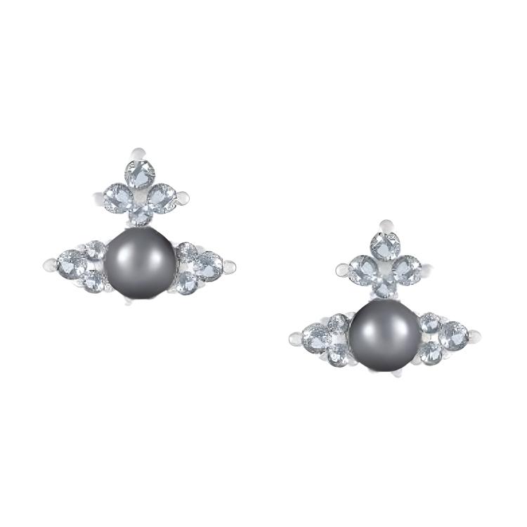 Женские серьги Vivienne Westwood Feodora (серебристые)