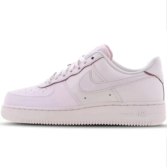 Nike Air Force 1 Skateboarding Shoes Women's Low-top Light Pink