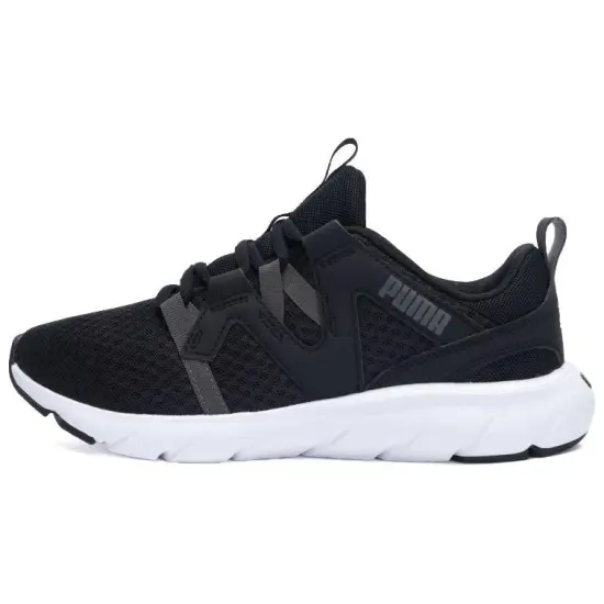 PUMA Anti-Slip Wear-Resistant Low-Top Running Shoes Unisex Black White