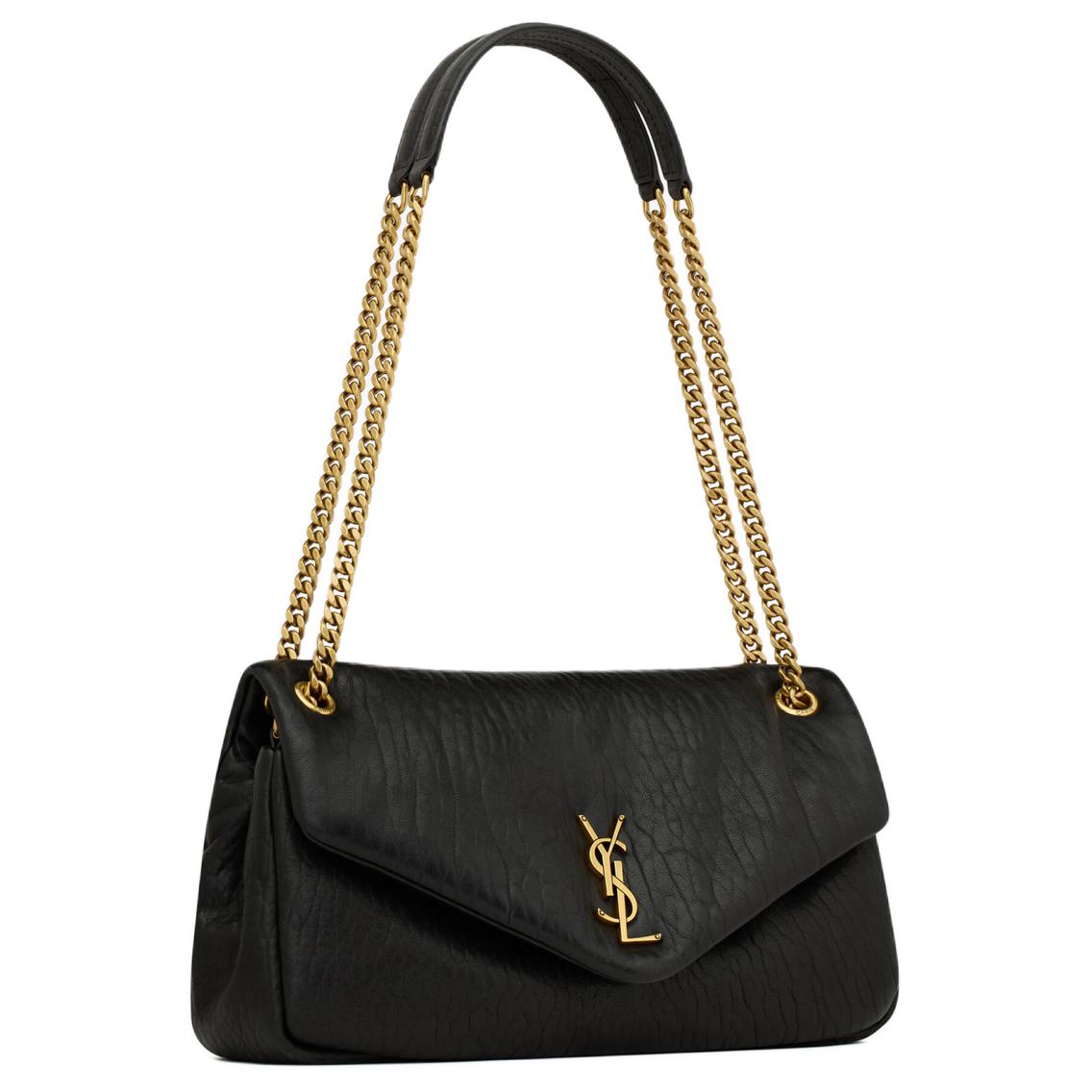 Женская сумка SAINT LAURENT YSL CALYPSO (черная) — фото 2