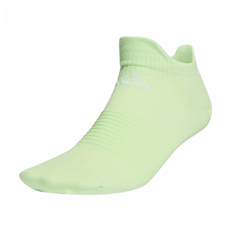 Adidas DESIGNED 4 SPORT PERFORMANCE LOW SOCKS 1 PAIR Comfortable solid color breathable socks, same style for men and women, 1 pair, spark green / white