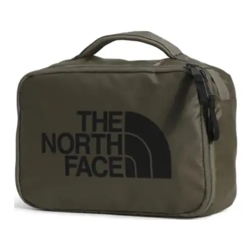THE NORTH FACE 3L Handbag Outdoor Bag Recycled Polyester TPU Coated Green Unisex
