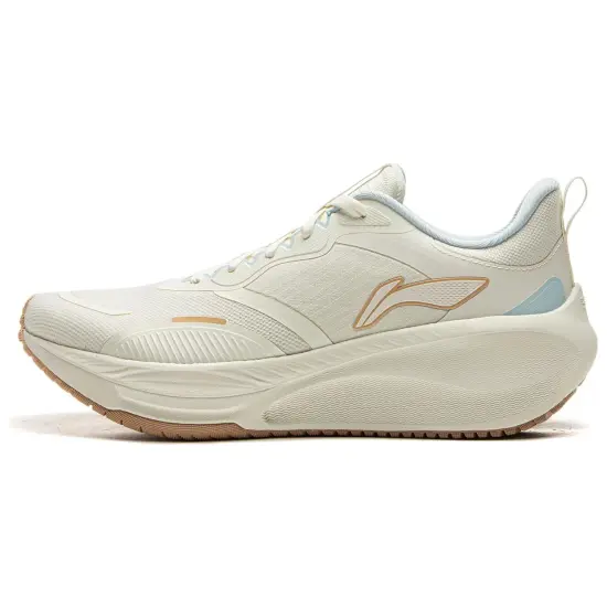 LINING Wuyue 2.0 Protective Edition Running Shoes Women's Low Top Ecru