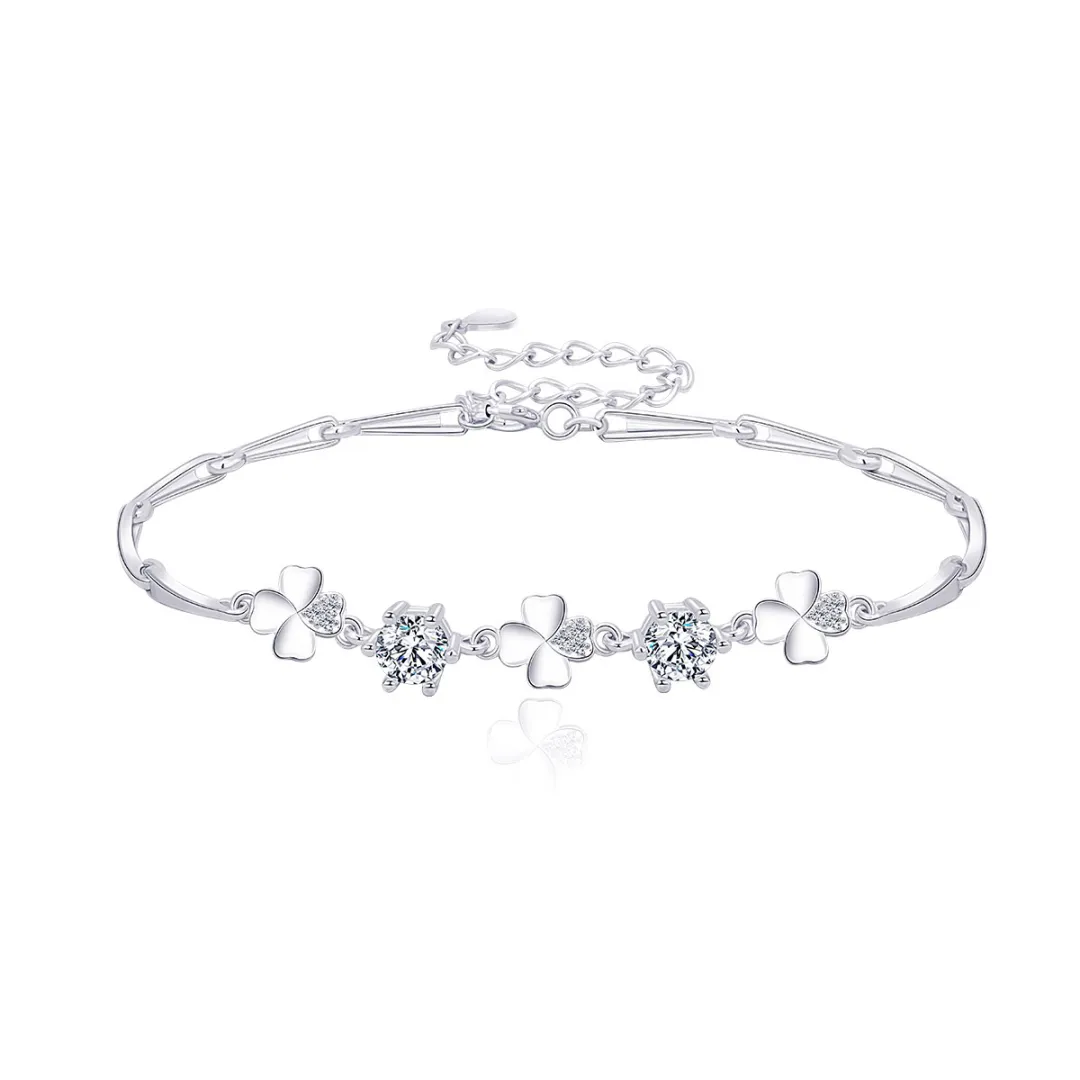 KINGFOCUS 999 Fine Silver Bracelets Women's