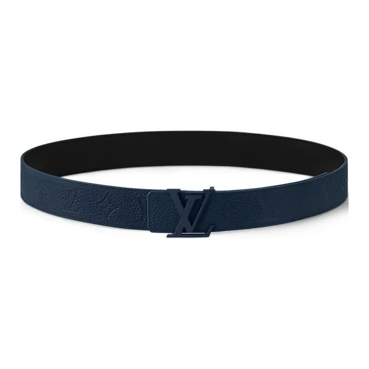 LOUIS VUITTON Lv Taurillon 40mm Reversible Belt