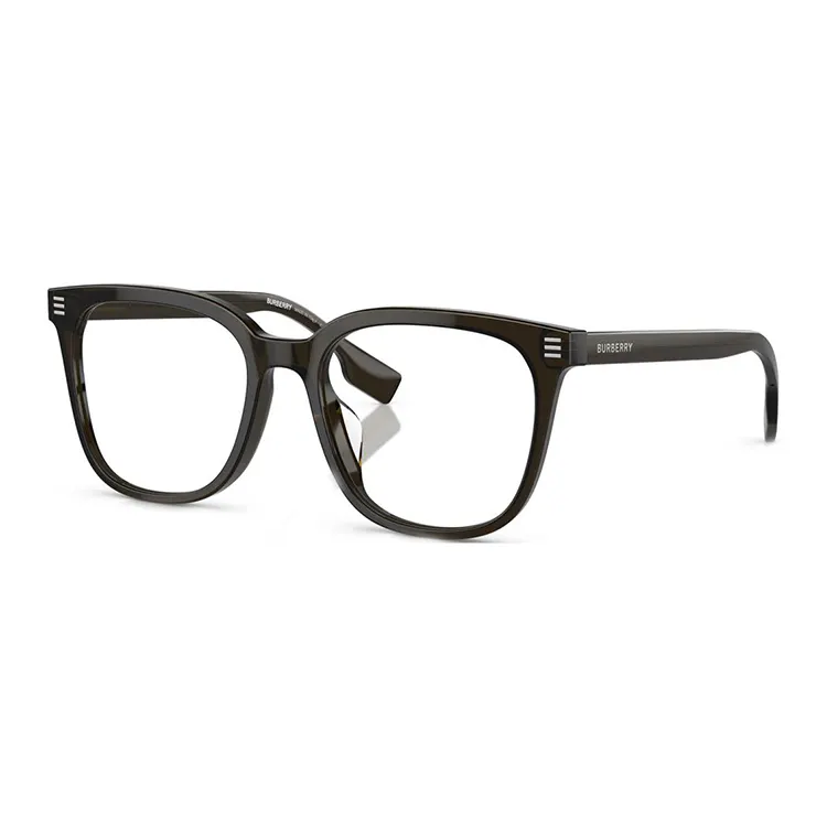 Burberry Square Eyeglass Frames Men's Black