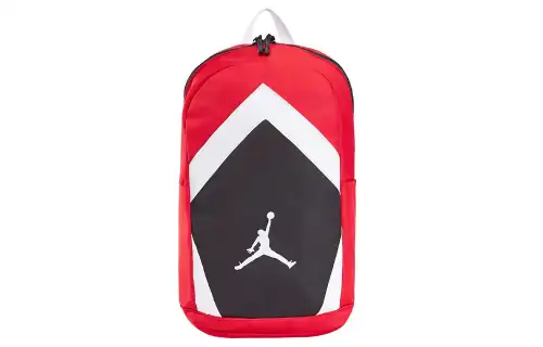 Jordan Polyester Backpack Regular Men's Red/White/Black