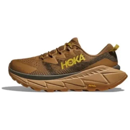 HOKA ONE ONE Outdoor Shoes Men Low-Top Wheat Brown