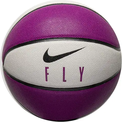 Nike 6 Indoor and outdoor universal basketball PU feel ball control, anti-slip feel, wear-resistant, purple and white