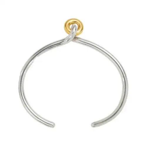 Bottega Veneta 925 Sterling Silver Wristbands Women's Silver