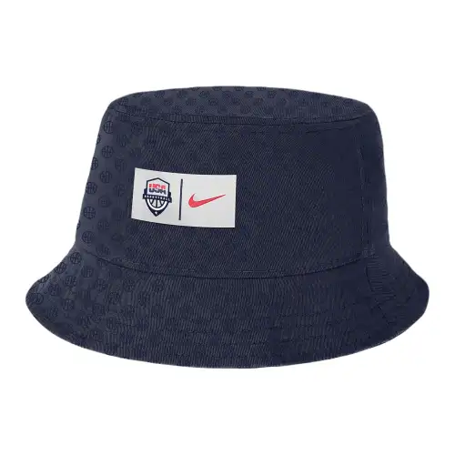 Nike Polyester Bucket Hats Men's Marine Blue
