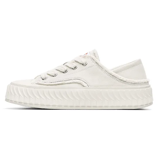Dickies Canvas Shoes Women's Low-Top Beige