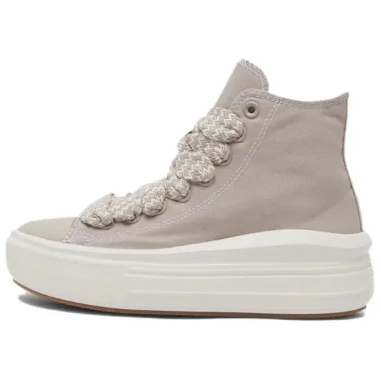 Converse All Star Move Slip Resistant High Top Canvas Shoes Women's Brown
