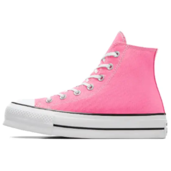 Converse All Star Lift Canvas Shoes Women's High-Top Pink/White