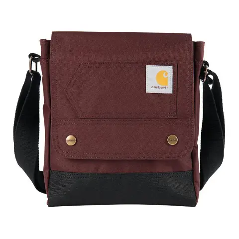 Carhartt Polyester Crossbody Bags Unisex Red Brown