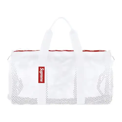 Supreme Nylon Shoulder Bag Unisex White