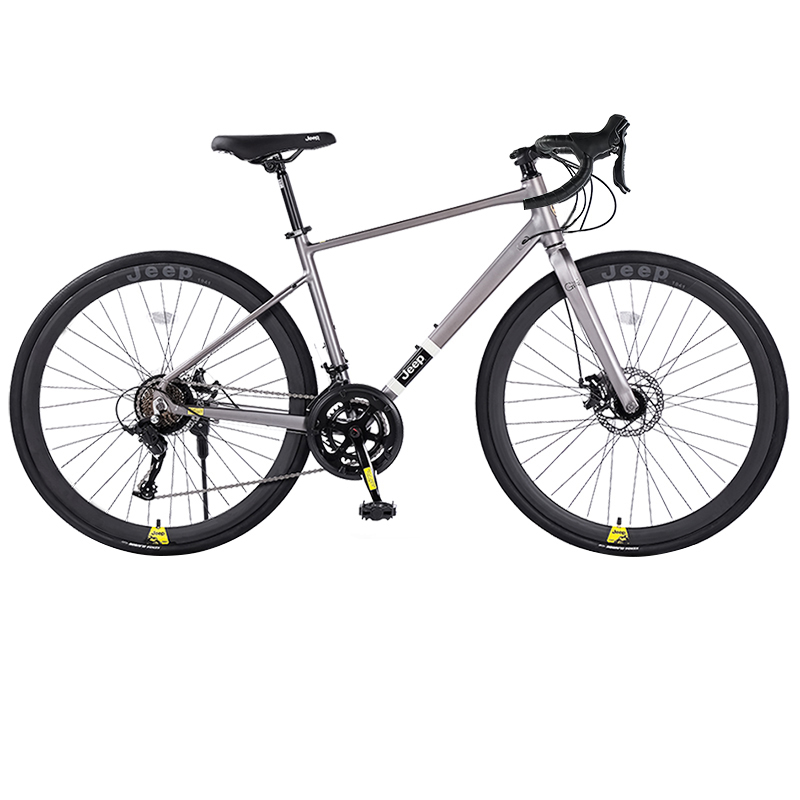 Jeep GR500 Aluminum Alloy Linear Pull Disc Brake Road Bikes Commute Commuting Unisex