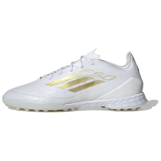 Adidas F50 PRO Soccer Shoes Unisex White Gold