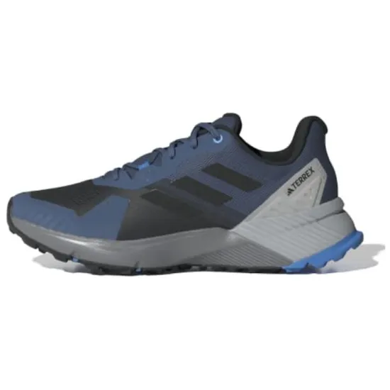Adidas Terrex Soulstride Running Shoes Men Low-Top Black Blue