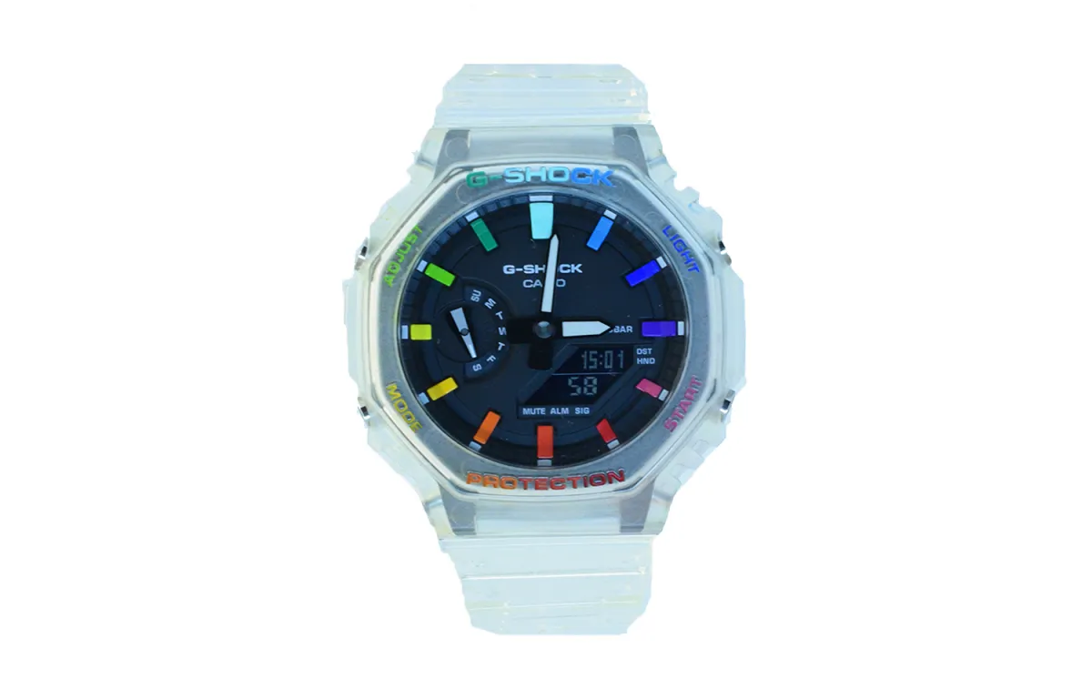 CASIO Men Liquid Crystal/Analog Dual Display Series Black Watch