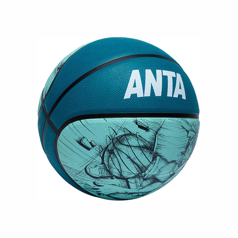 Anta Rubber Basketball Blue Size 5 Ball, Size 7 Ball Training Kids’