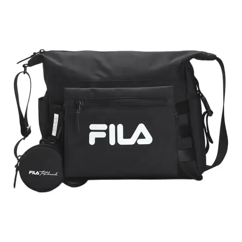 FILA Fabric Crossbody Bag Regular Unisex Black