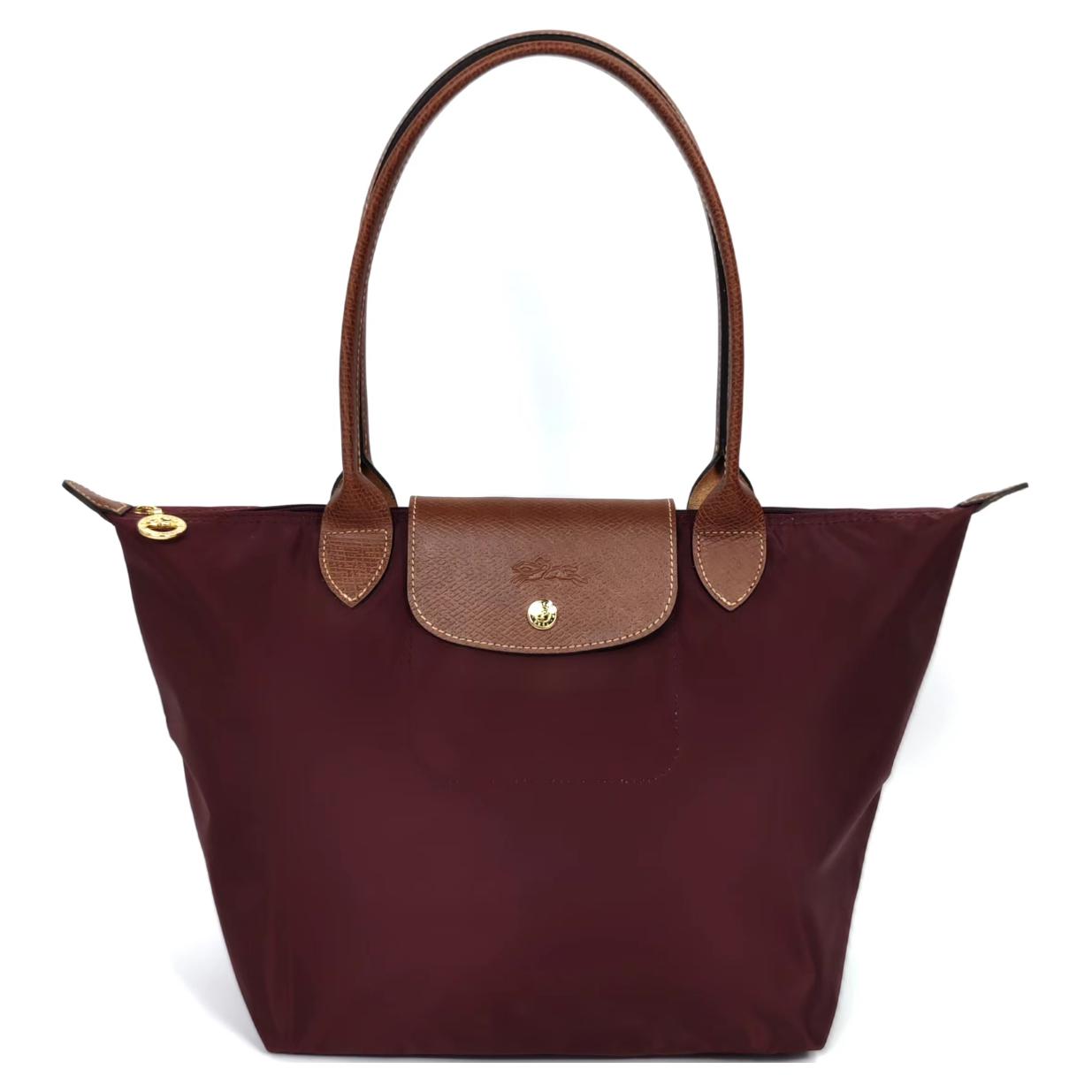 Женская сумка LONGCHAMP Le Pliage (бордовая)